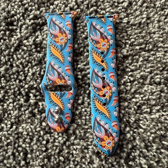 Accessories - NEW paisley print watch band for apple watch